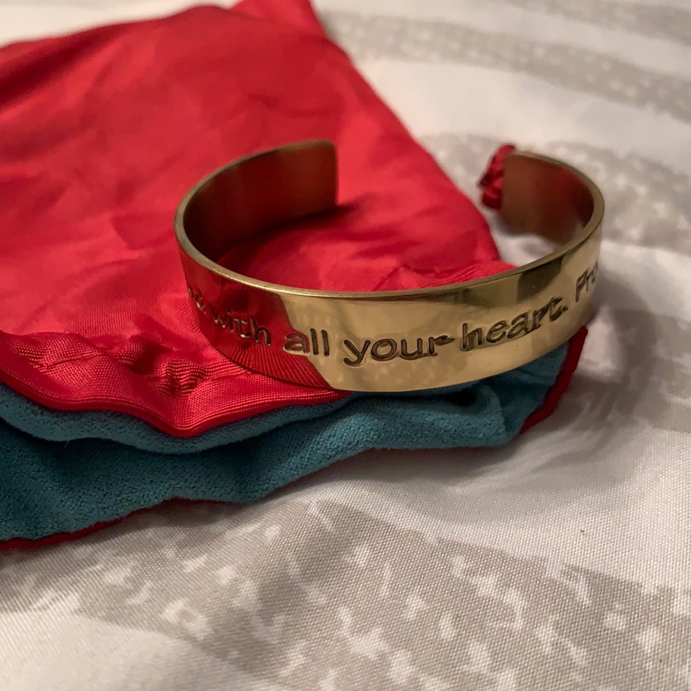 Rustic Cuff gold bracelet